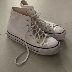 Platform converse hi top